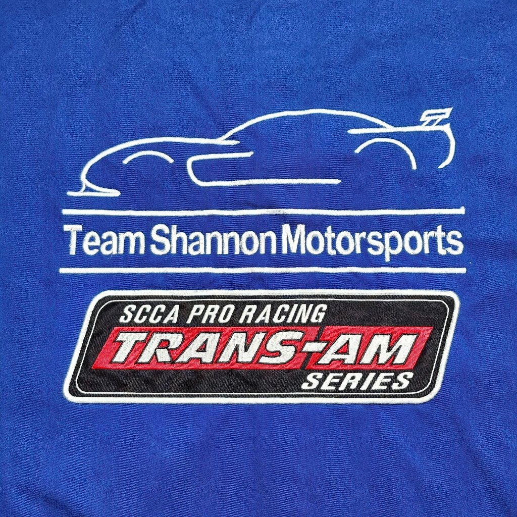 Team Shannon Motorsports Scca Pro Racing TranAm Series ButtonUp Shirt Xl